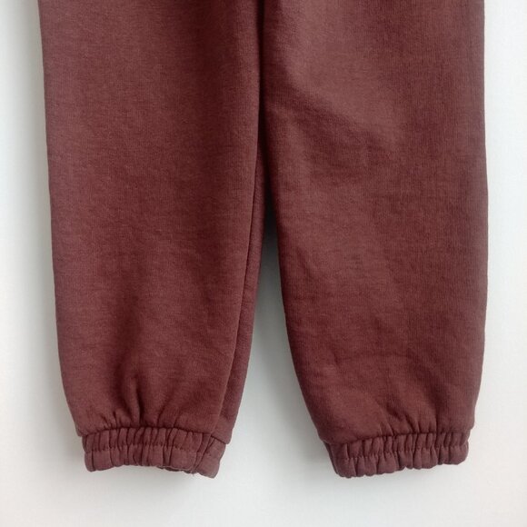 NEW WITH TAGS Zara cotton blend soft brown joggers sweatpants Small - Picture 8 of 15